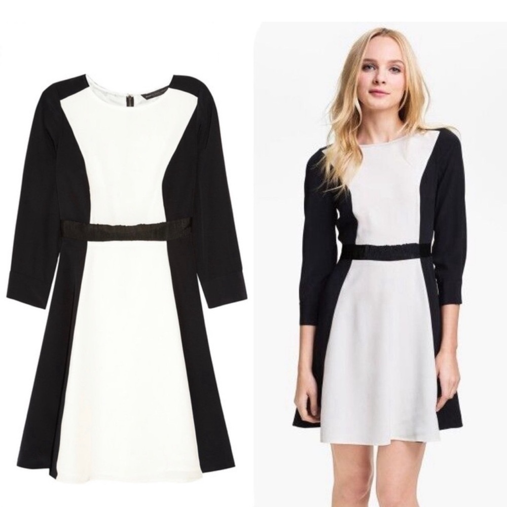Marc Jacobs black and white mini dress
